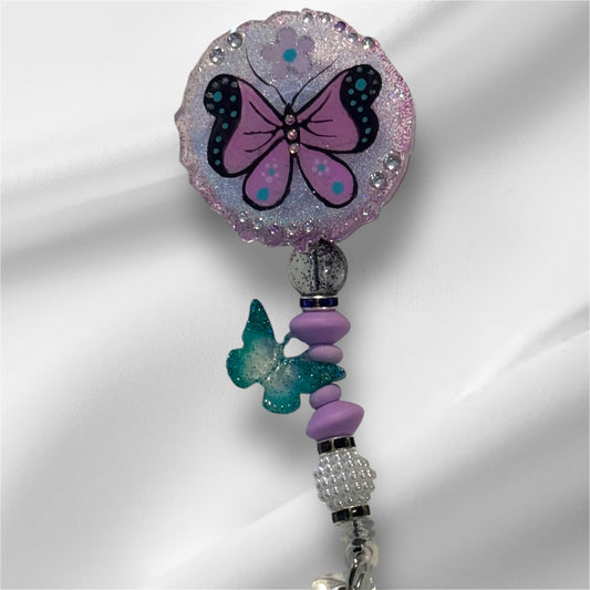 Custom resin badge reel