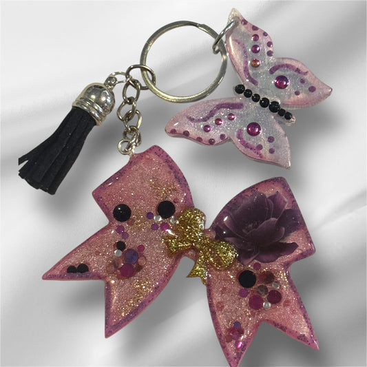 Custom resin keychain