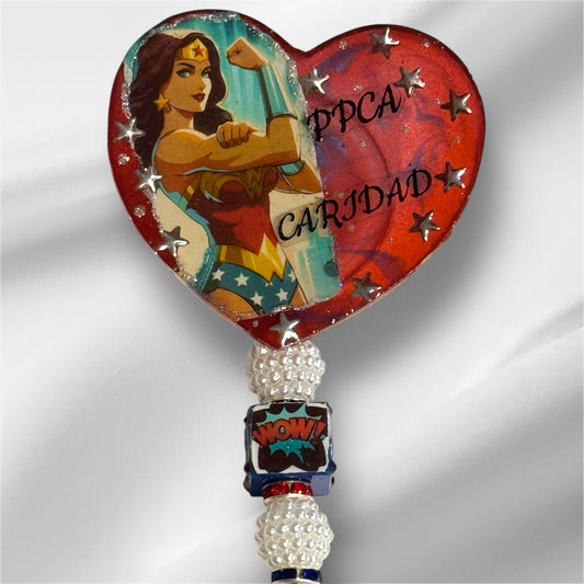 Wonder Woman badge reel