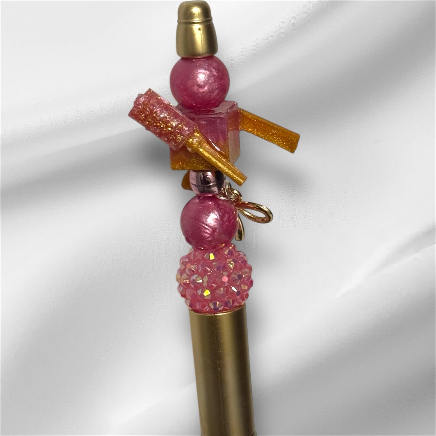 Custom beaded pen