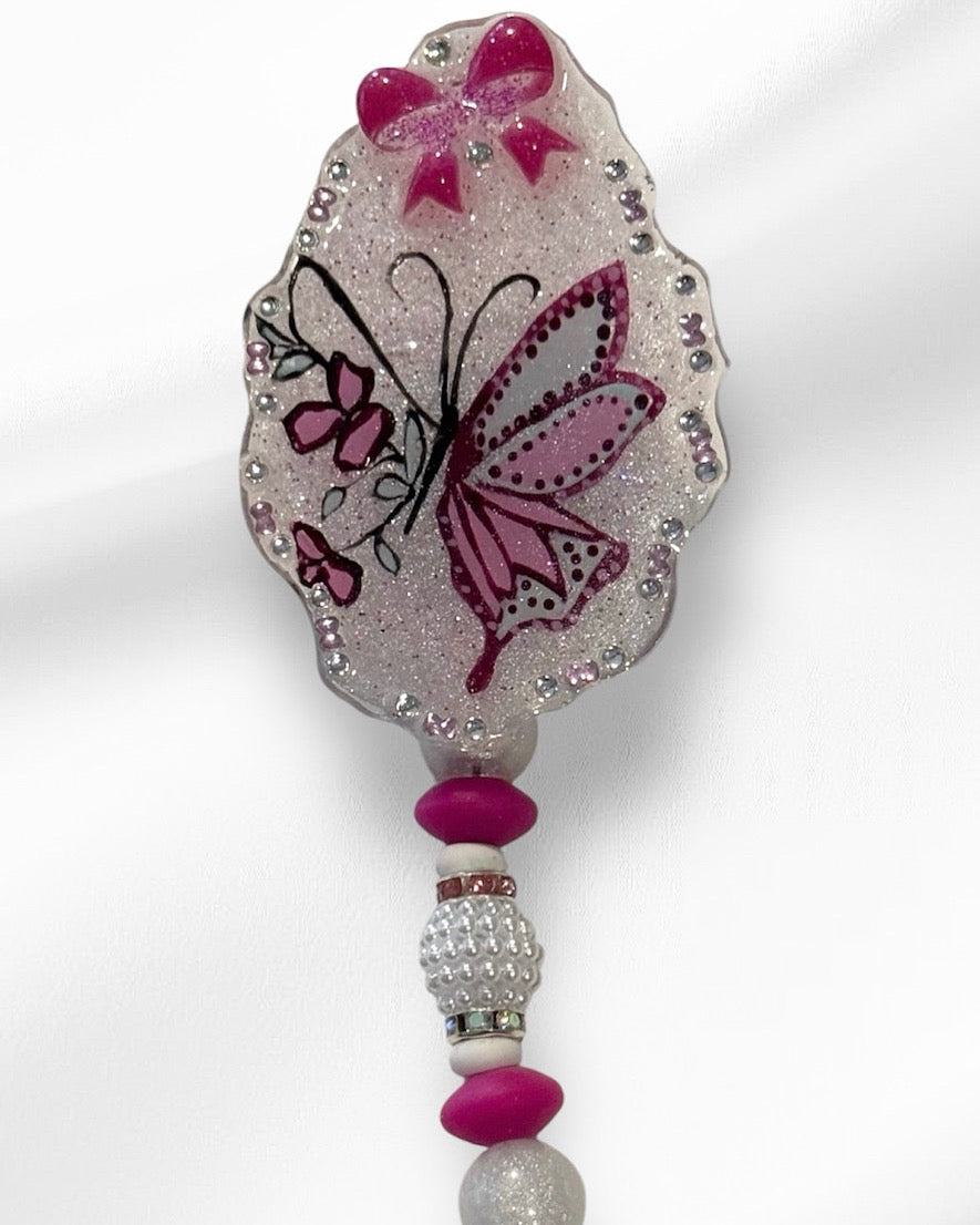 Custom resin badge reel