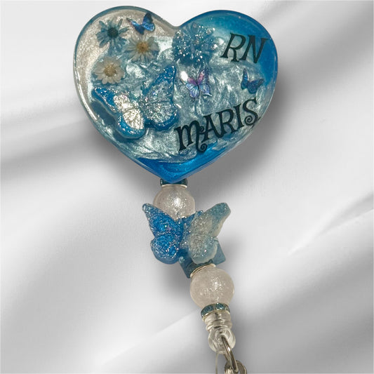 Personalized custom badge reel