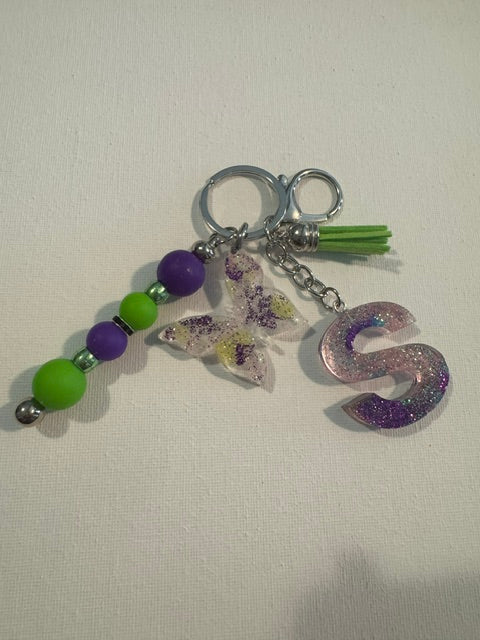Personalized Resin Keychains Collection