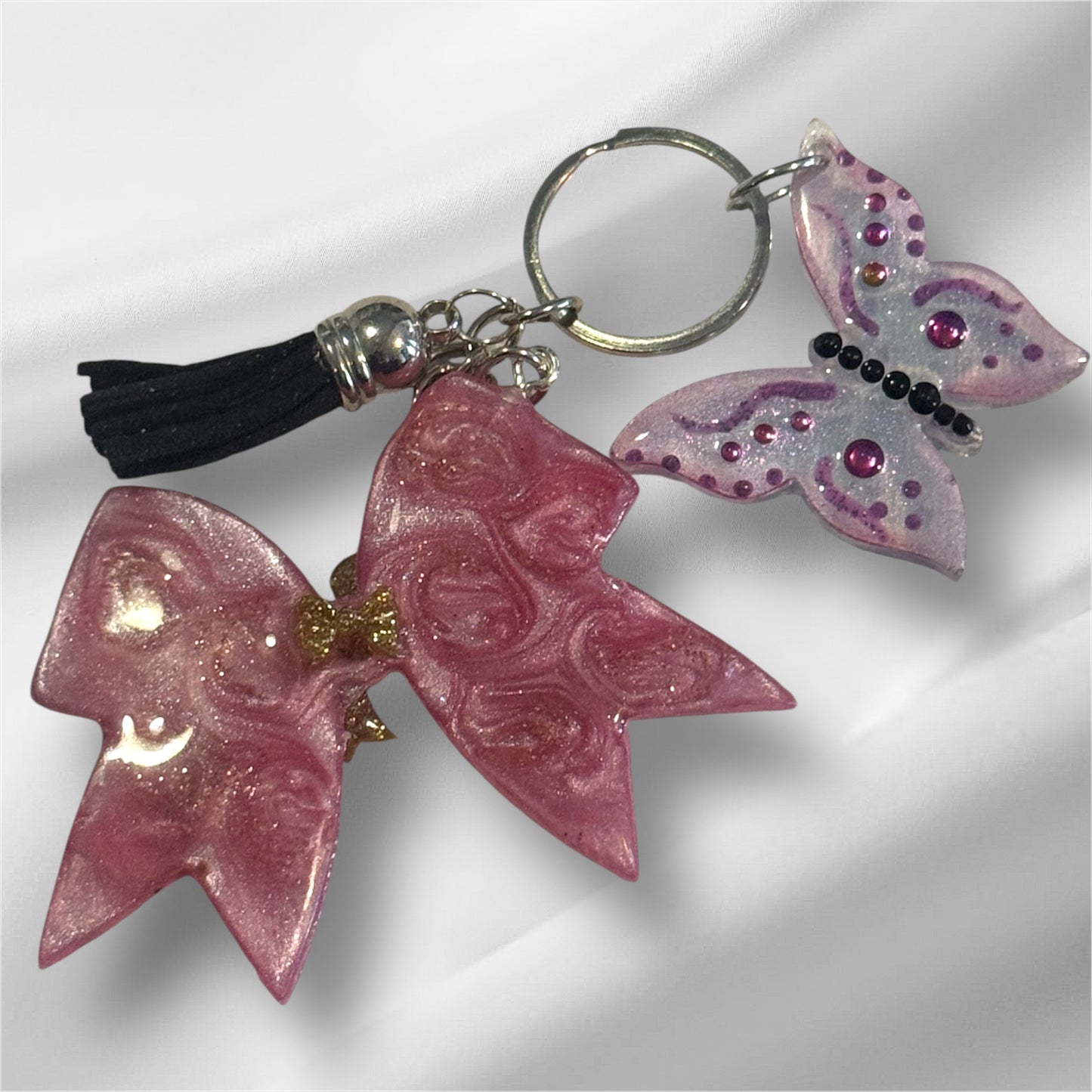 Custom resin keychain