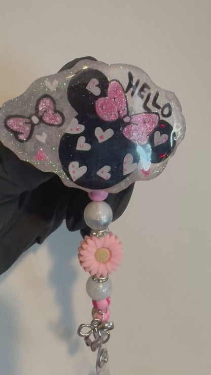 Custom Made Resin Badge Reel