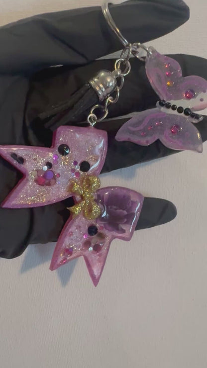 Custom resin keychain