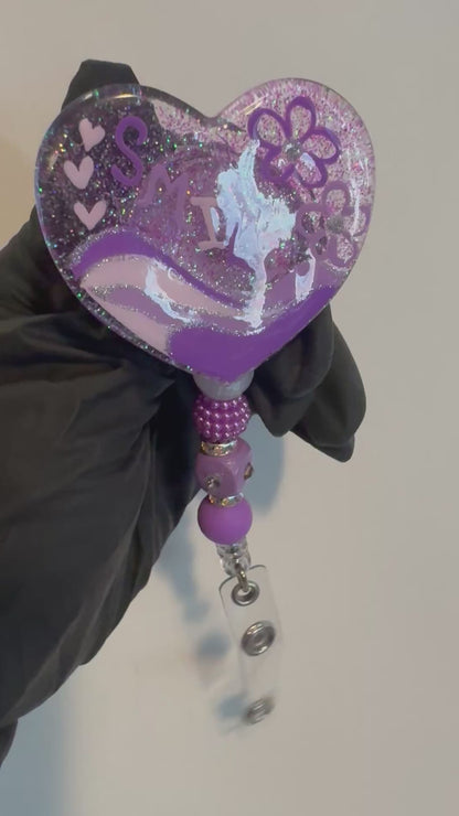 Custom Made Resin Badge Reel