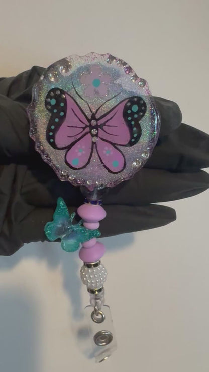 Custom resin badge reel